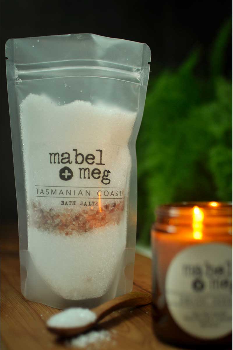 Bath Salt by mabel and meg in tasmanian coast scent