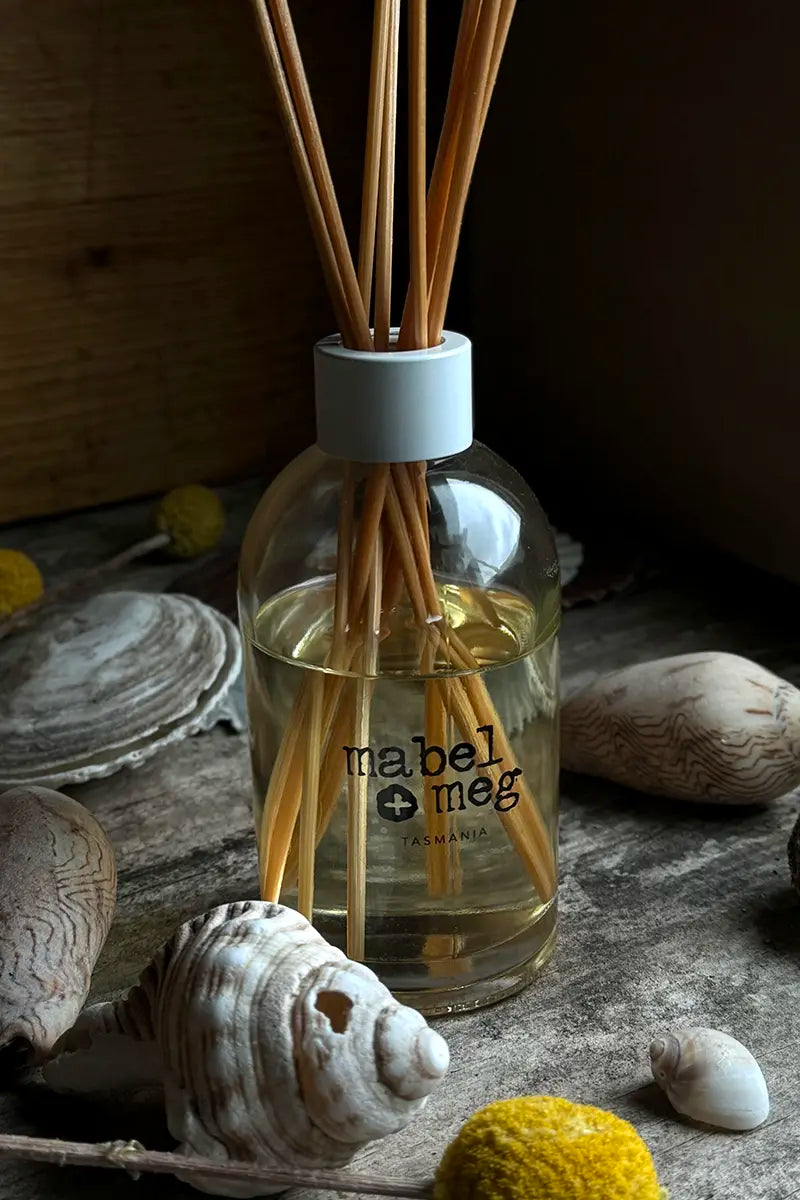 Ocean Whispers Reed Diffuser by Mable + Meg detailed view