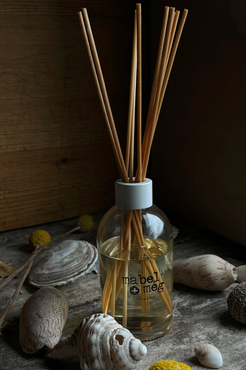 Ocean Whispers Reed Diffuser by Mable + Meg moody