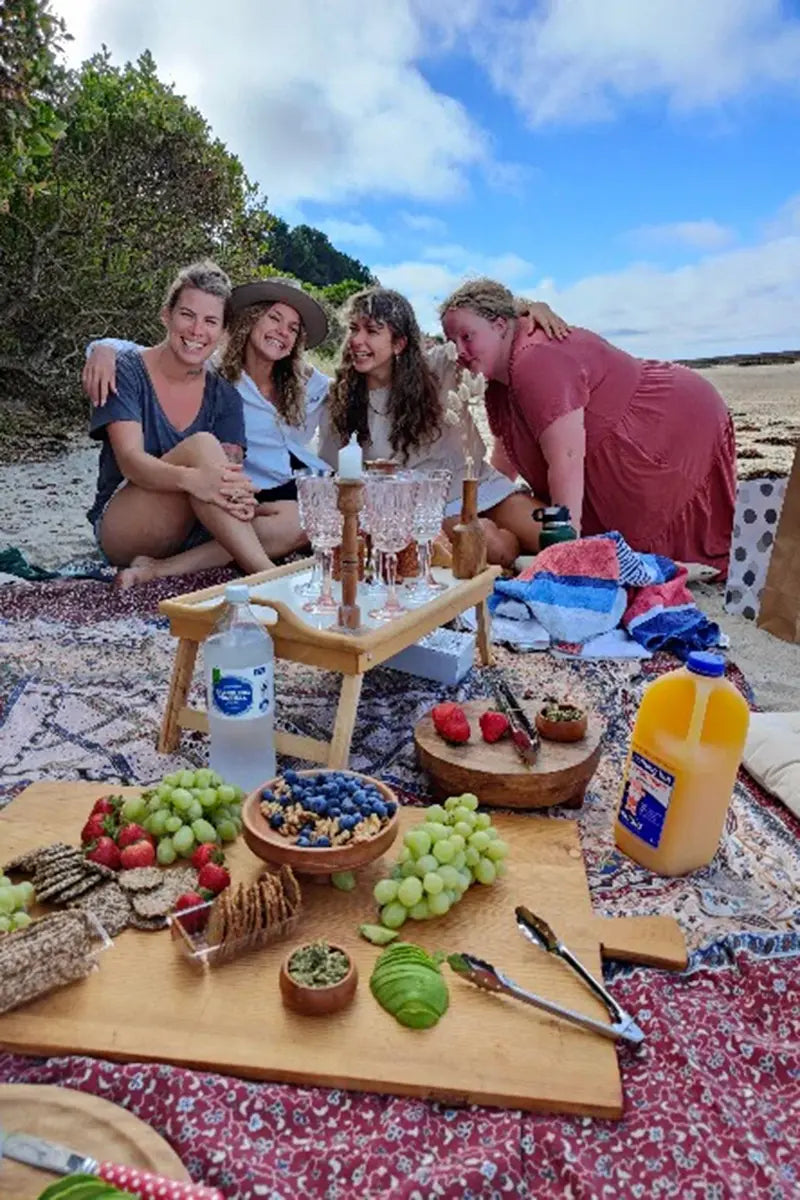 Picnic and the beach