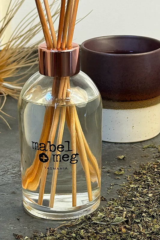 Reed Diffuser by Mabel + Meg - Green Tea & Lemongrass detailed view