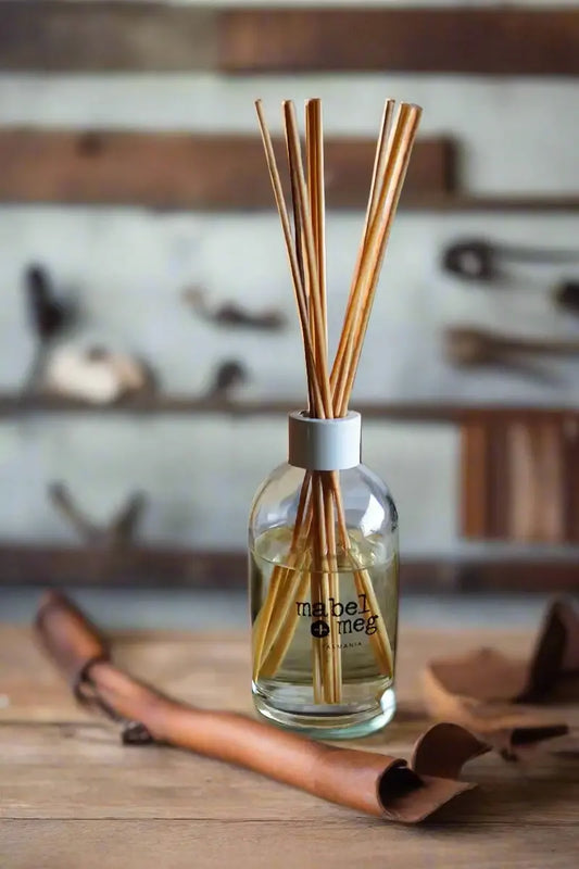 Reed Diffuser by Mable + Meg - Vintage Leather