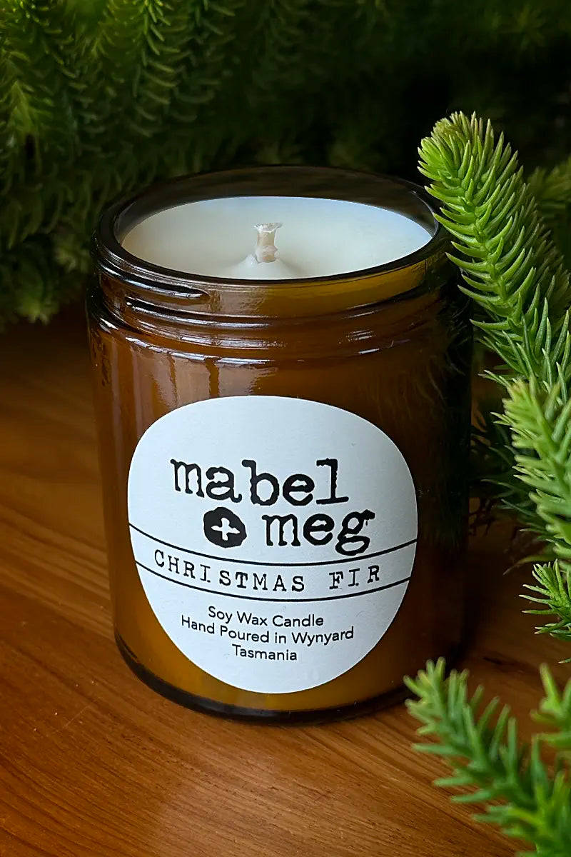 Scented Candle by Mabel + Meg in Christmas Fir XL